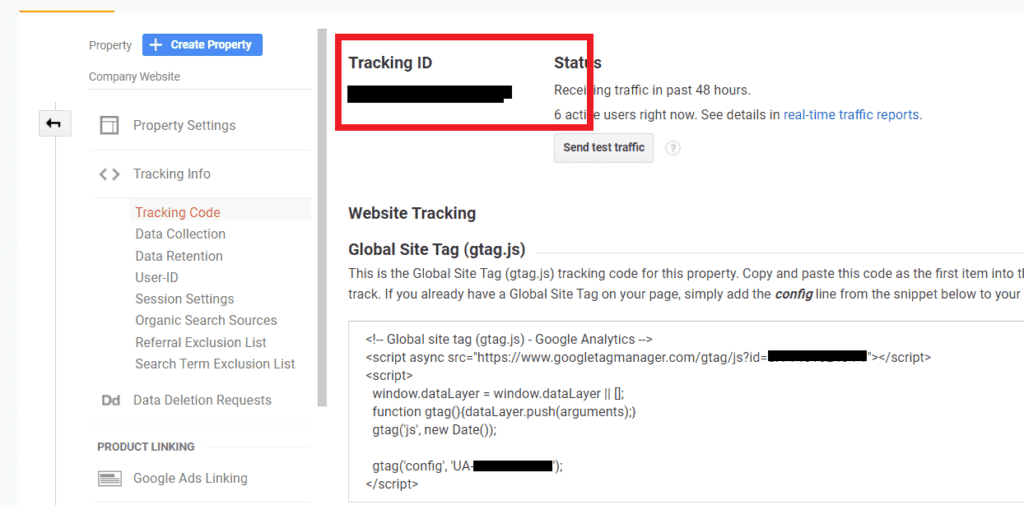 google analytics installation with the help of GTM
