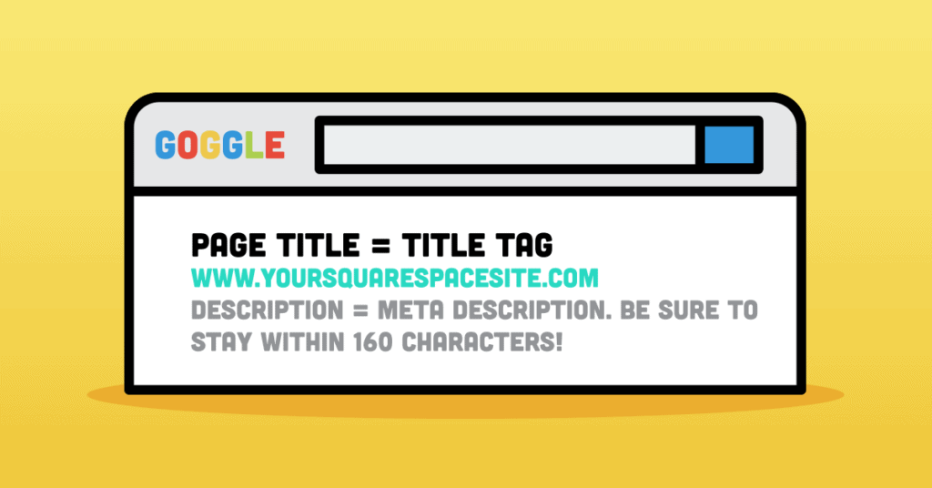 title tags and meta description